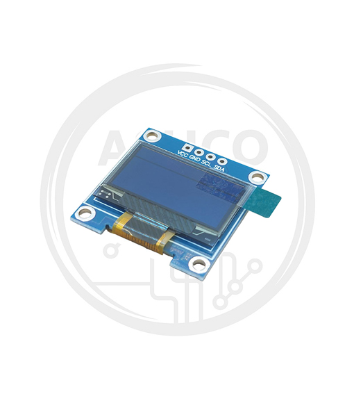 نمایشگر0.96 OLED با رزولوشن 64*128 زرد آبی