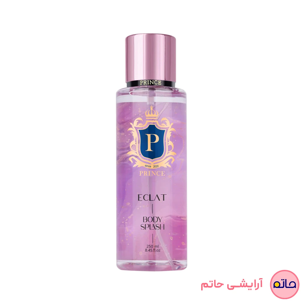 بادی اسپلش زنانه پرنس (رایحه اکلت) حجم 250 میلی لیتر