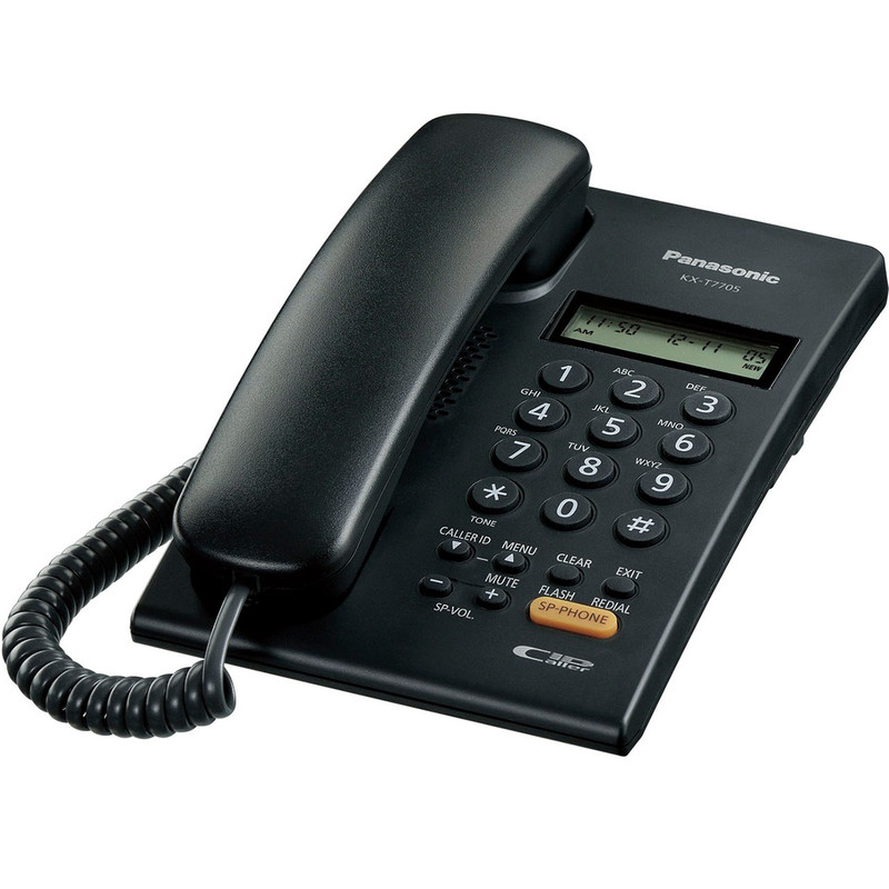 تلفن باسیم پاناسونیک مدل KX-TT7705X - مشکی