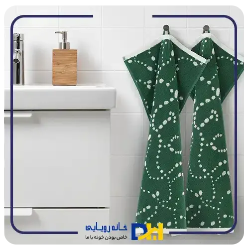 حوله دست و صورت سبز ایکیا AROMATISK