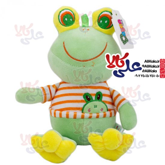 آویز نخ کش موزیکال طرح قورباغه Dayan Toys