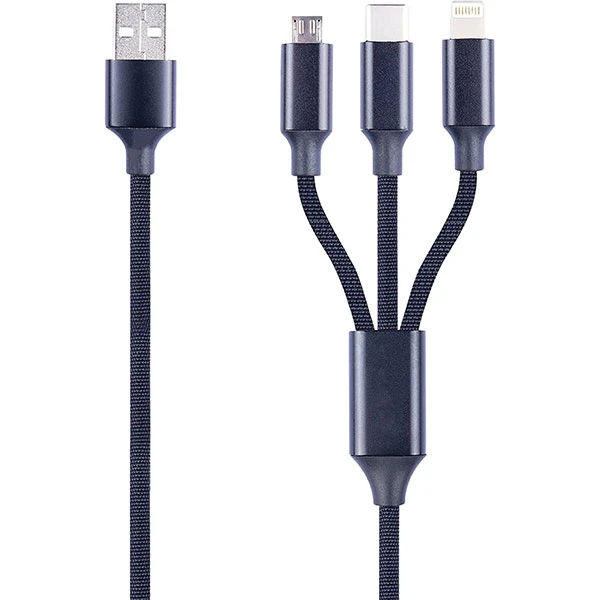 کابل تبدیل USB به MicroUSB/USB-C  گو-دس مدل GD-UC531