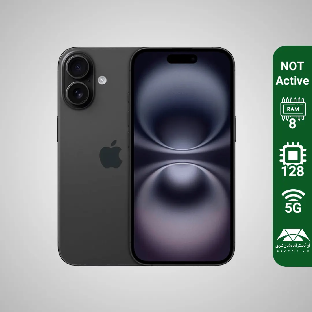 گوشی اپل دو سیم iPhone 16 (Not Active) | حافظه 128 گیگابایت