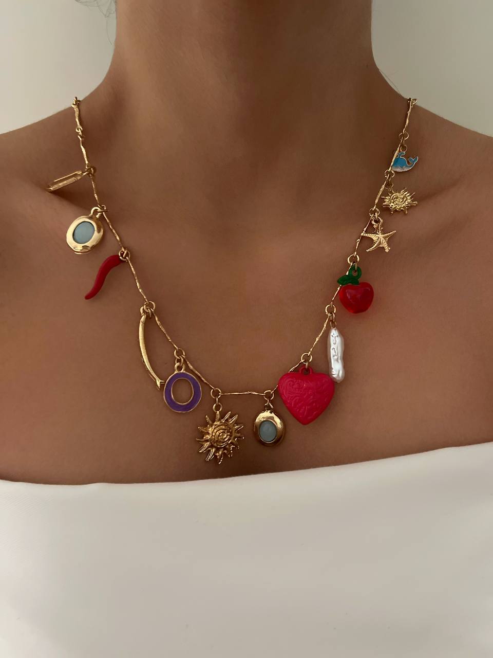 گردنبند چارم دار استرلا
