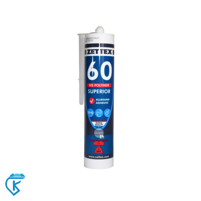 چسب ام اس پلیمر Ms60 شفاف