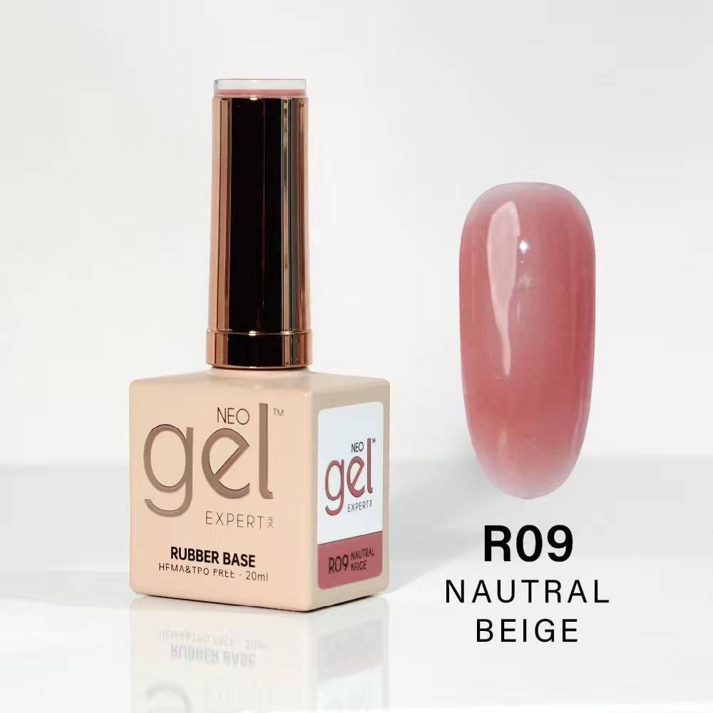 رابر بیس بژ Natural Beige-برند neo gel کد R09