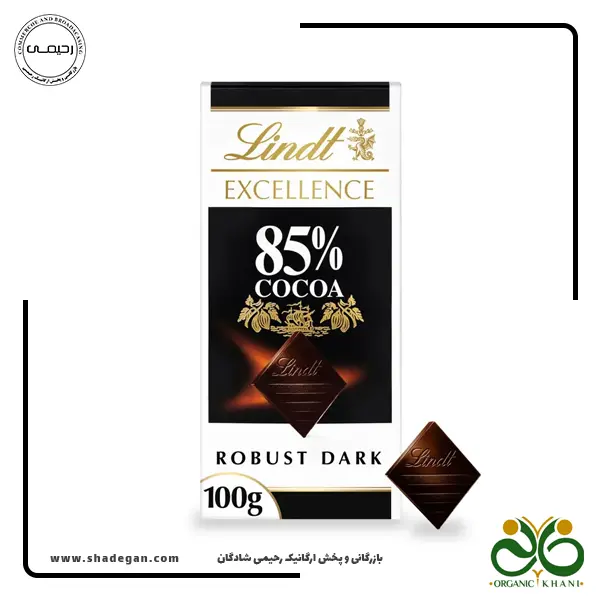 شکلات تلخ 85 درصد لینت | Lindt 85% cocoa Robust Dark