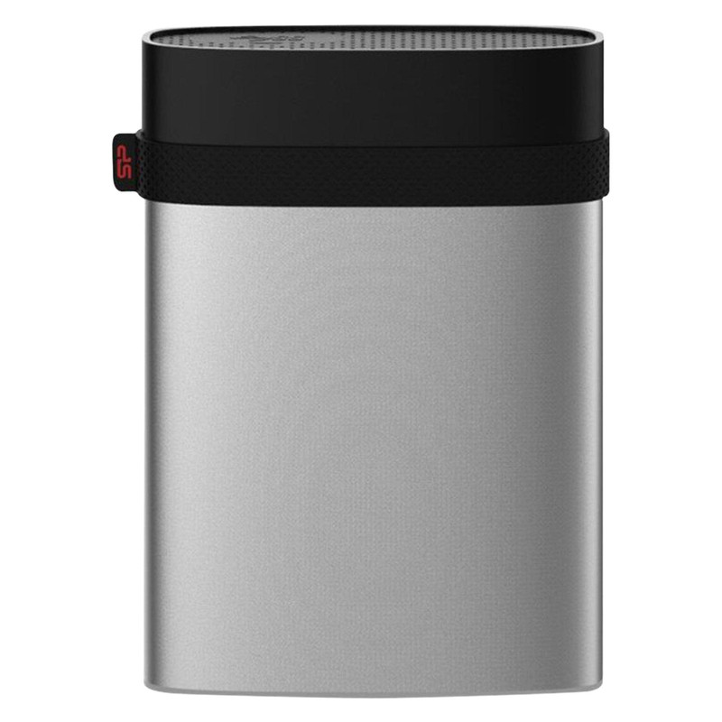 هارد اکسترنال سیلیکون پاور مدل Armor A85 ظرفیت دو ترابایت دارای رابط USB Type-A 3.2 - مشکی