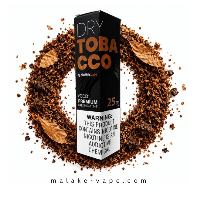 سالت تنباکو خشک ویگاد DRY TOBACCO VGOD
