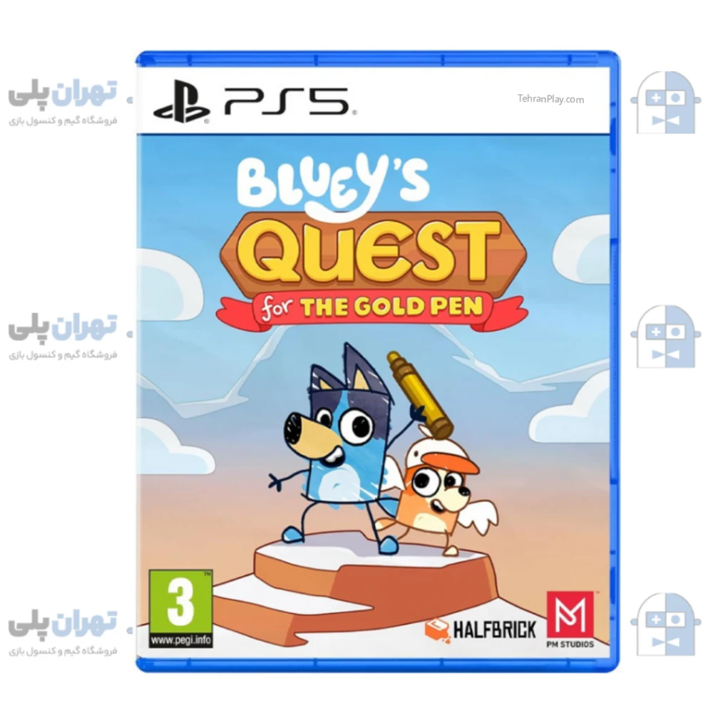 بازی Blueys Quest For The Gold Pen برای PS5
