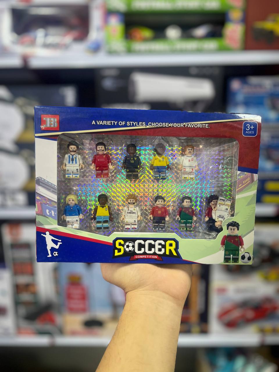 شخصیت لگویی فوتبالی 12 عددی