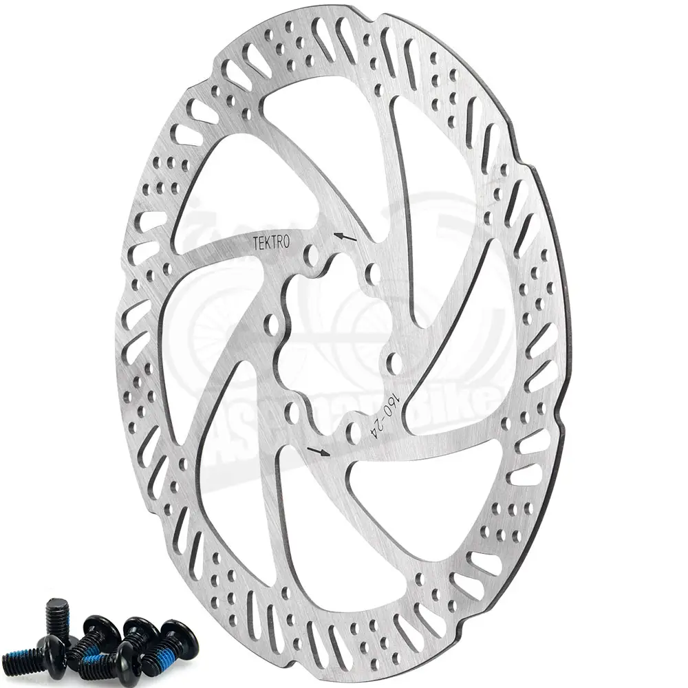 روتور دیسک ترمز Tektro TR-24 تایوان سایز 160mm (6 پیچ)