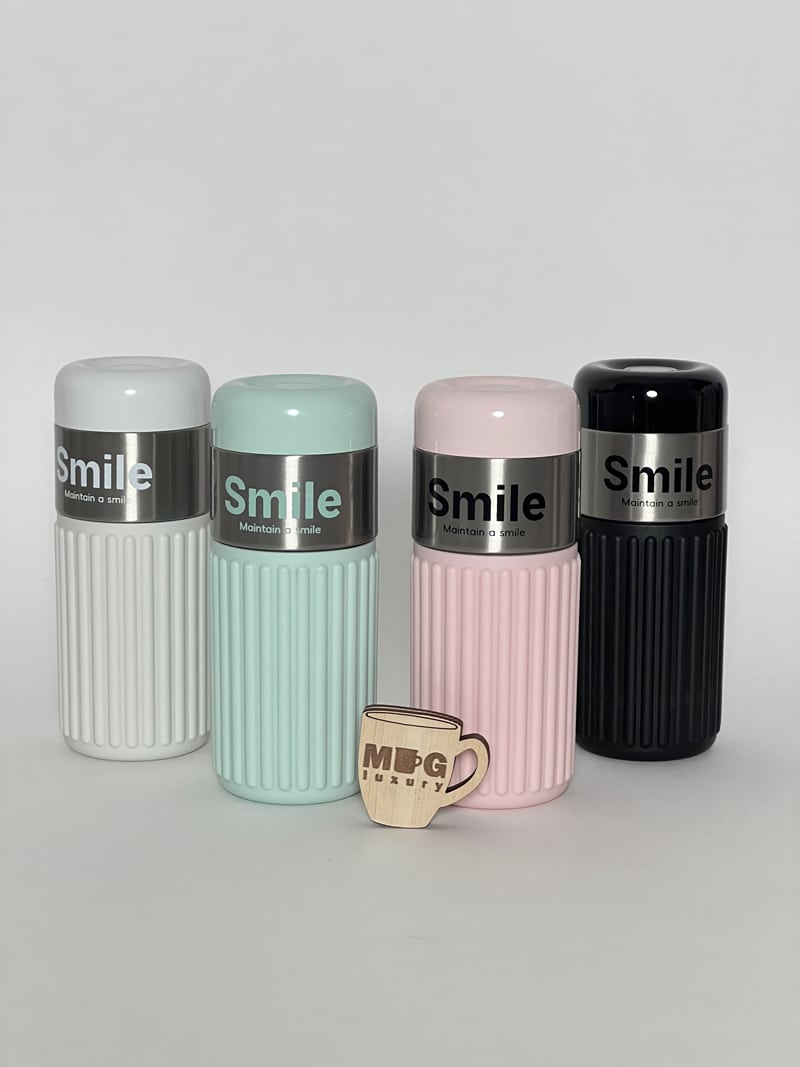 مینی فلاسک SMILE درب پیچی 200 میل استیل 316