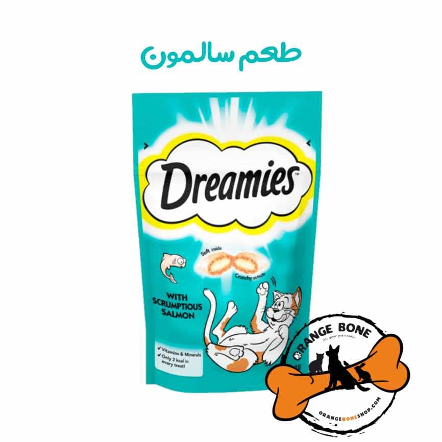 تشویقی گربه دریمیز طعم ماهی (60 گرم)