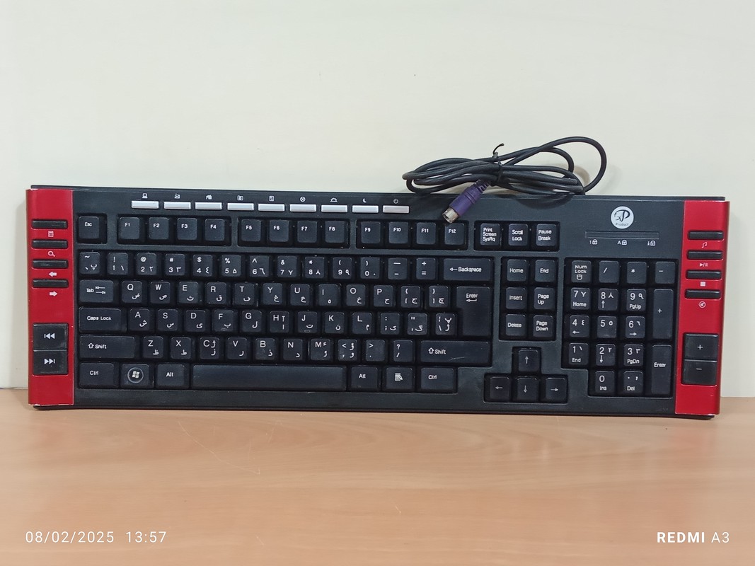 کیبرد PS2 برند XP- استوک(کد  KI-X-P-2)
