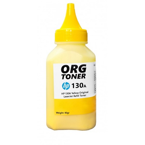 تونر شارژ 90g کارتریج اچ پی 130A زرد Toner HP 130A Cartridge yellow