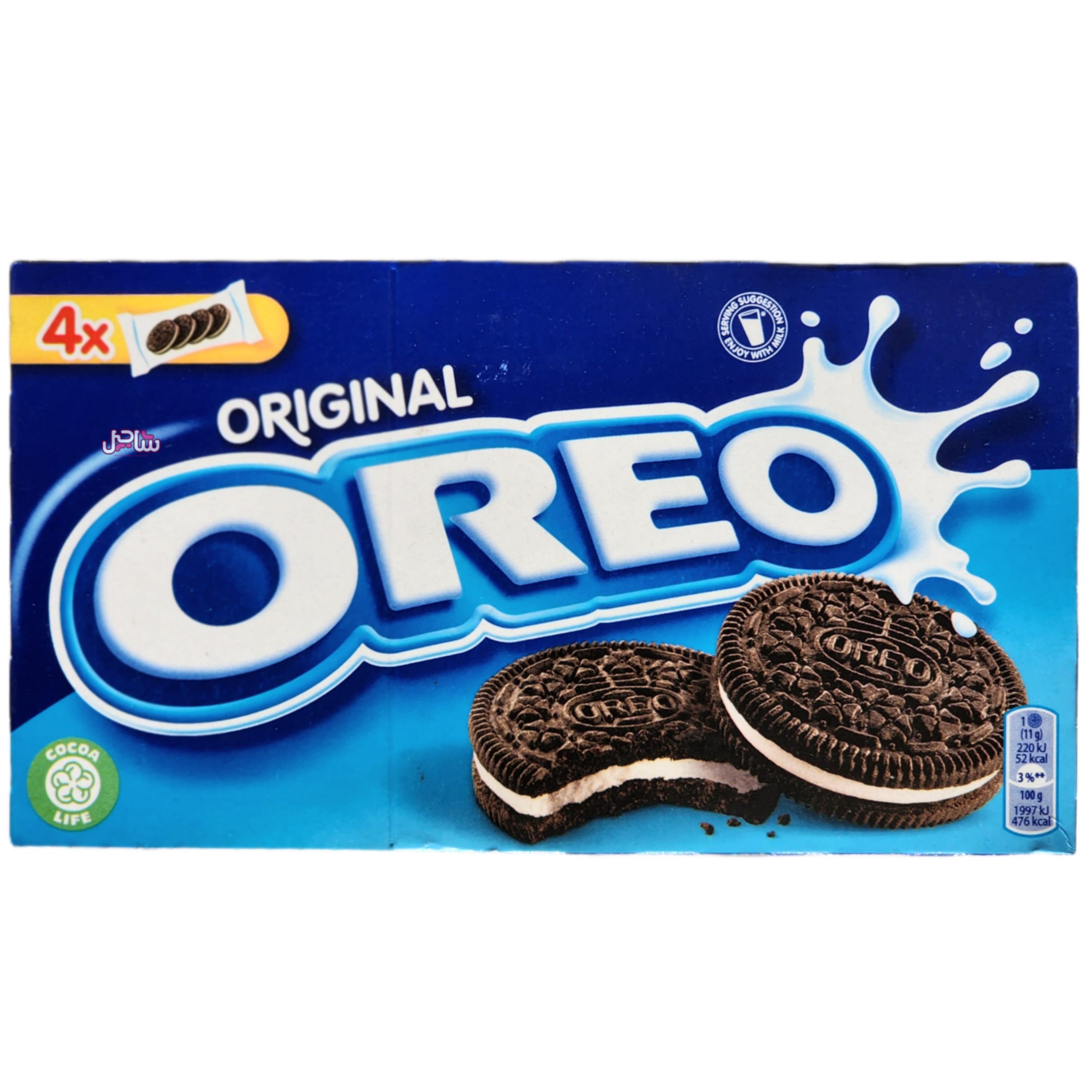 بیسکویت اورئو اورجینال (176gr)