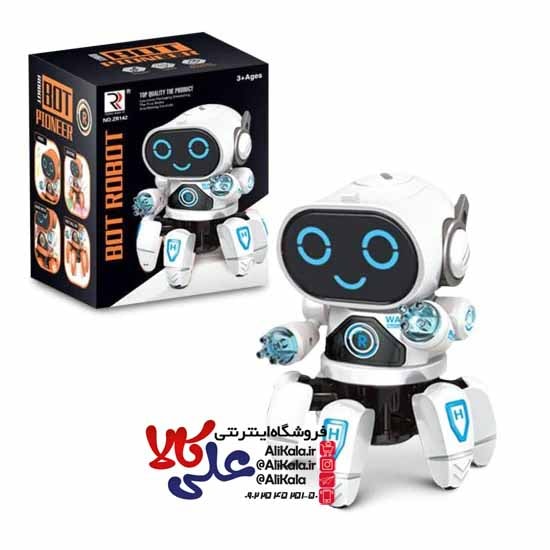 ربات اسباب بازی هشت پا مدل BOT ROBOT Toys ZR142