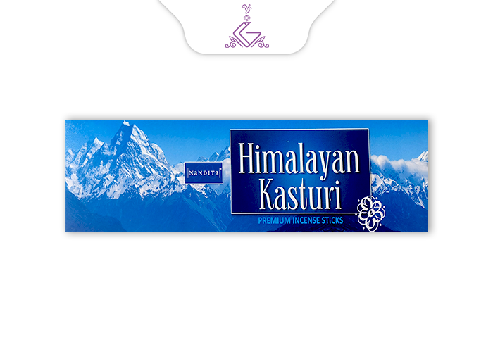 عود شاخه‌ای دست ساز هیمالین کاستوری Himalayan kasturi برند ناندیتا NANDITA