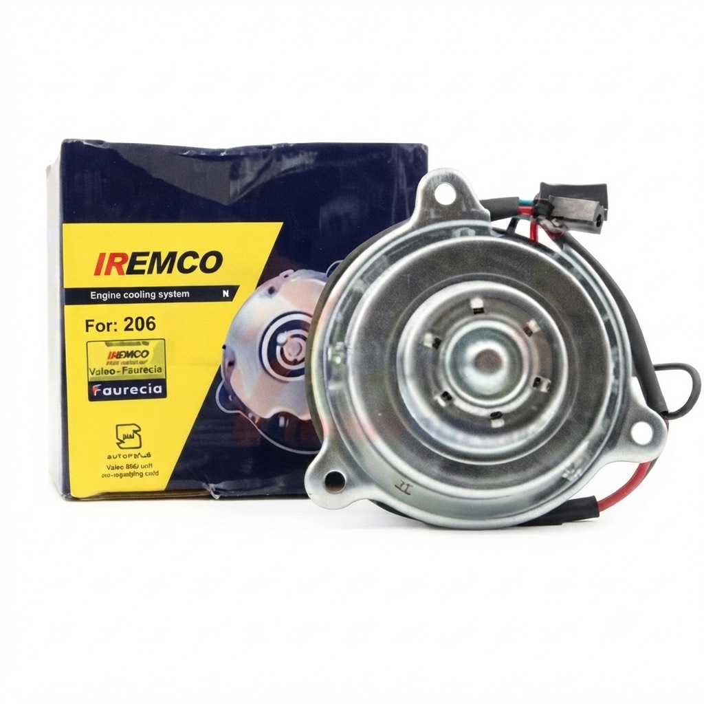 موتور فن دو دورپراید ای آرامکو (IREMCO) - تکنولوژی فرانسه - مخصوصِ خنک نگه‌داشتنِ قلبِ تپنده خودرو شما