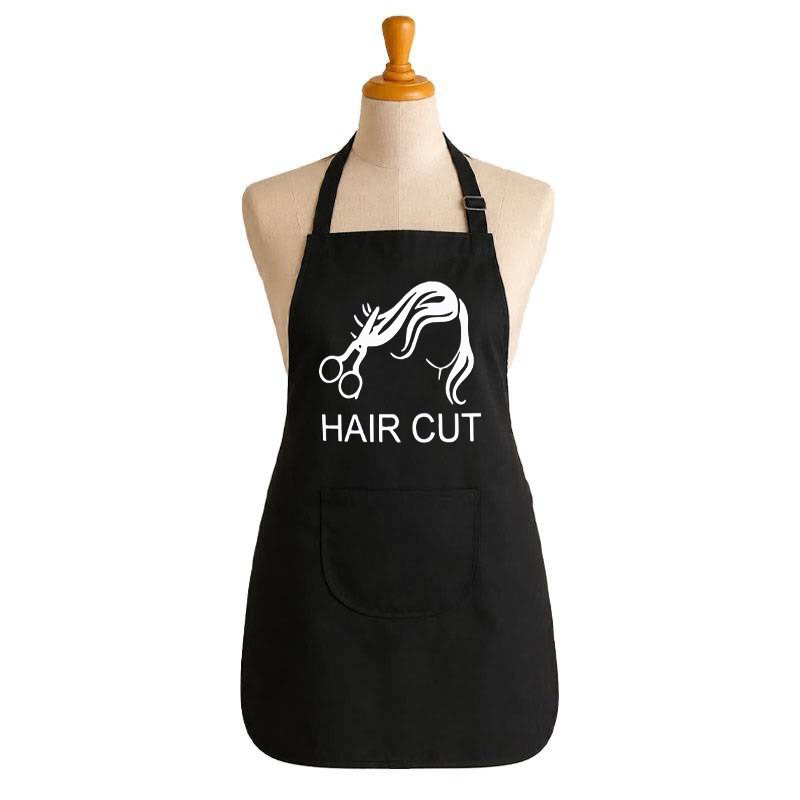 پیش بند آرایشگری مدل HAIR CUT