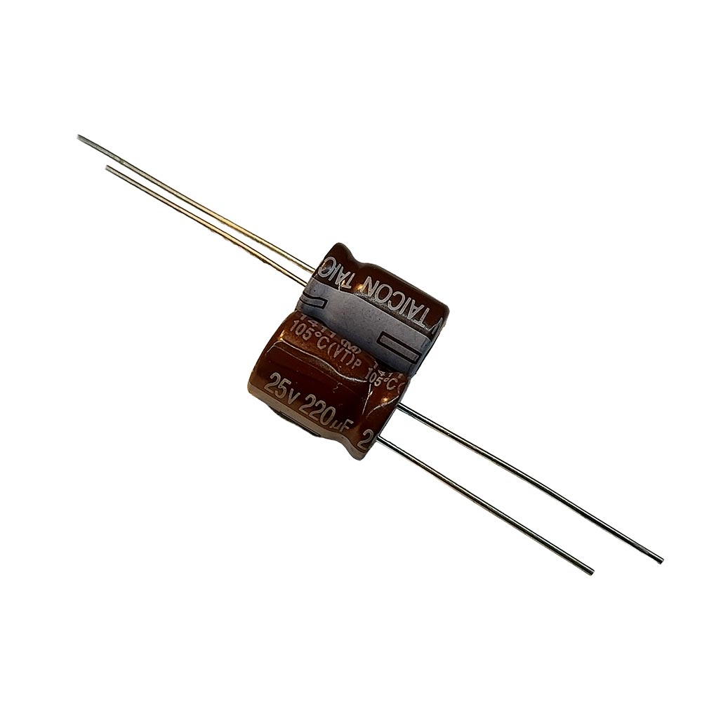 خازن الکترولیتی 220uF / 25V (VT)