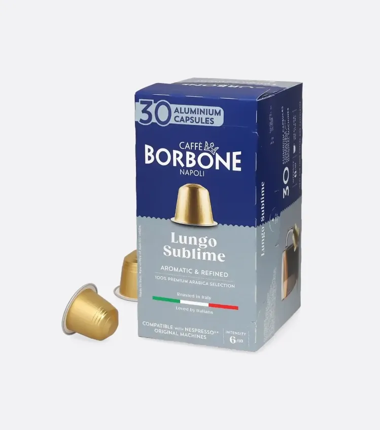 کپسول نسپرسو بوربون Lungo Sublime