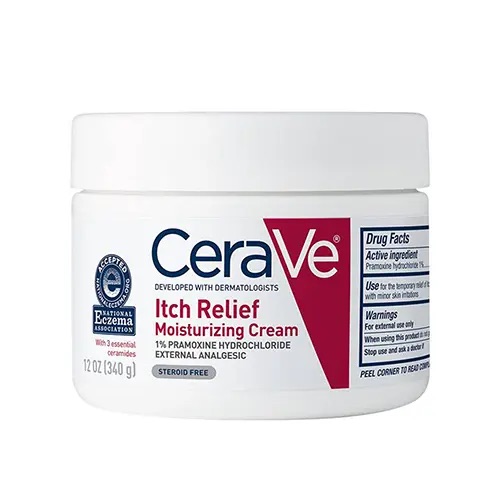 کرم مرطوبکننده ضد خارش سراوی Itch Relief Moisturizing Cream تسکیندهنده پوست خشک و حساس