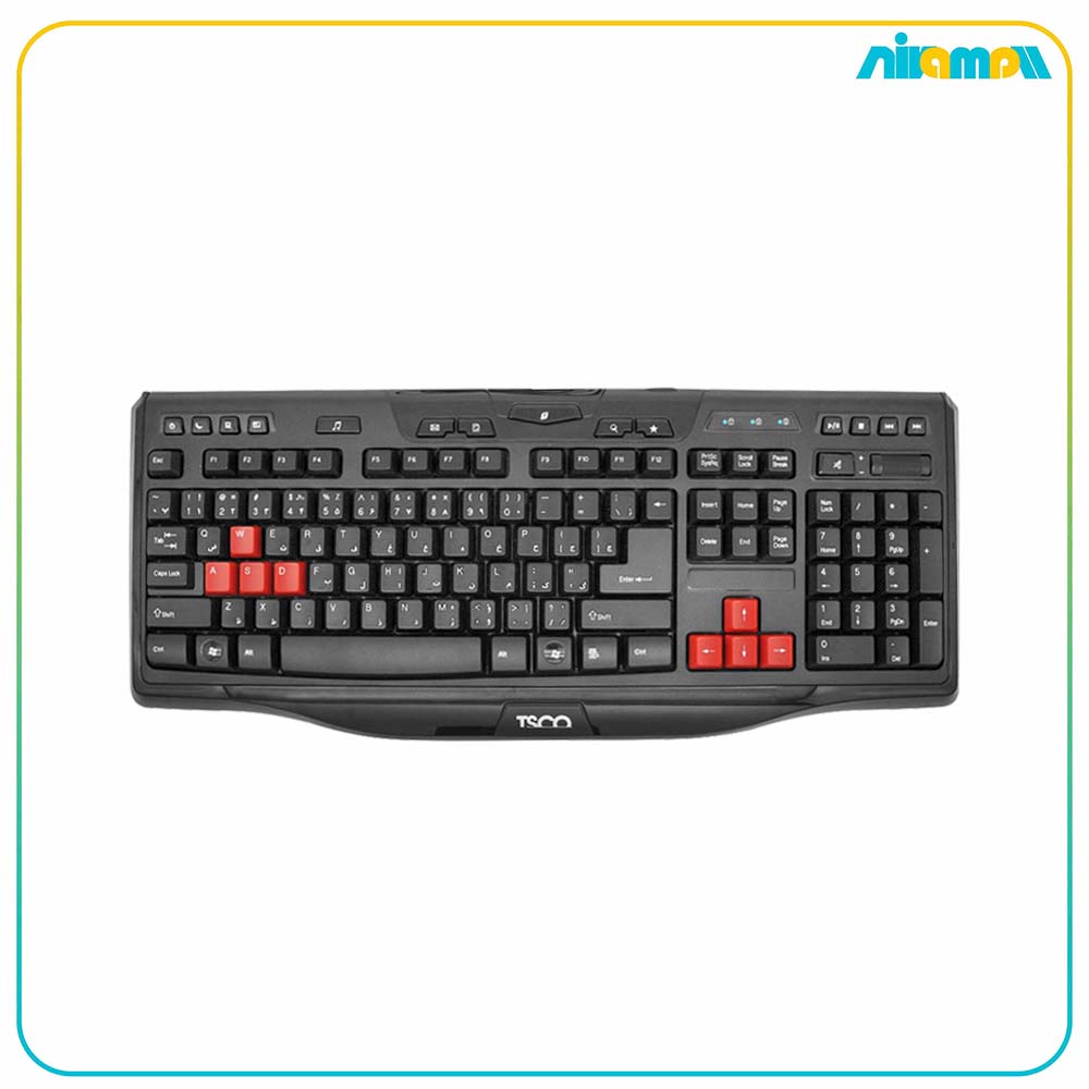 کیبورد تسکو مخصوص بازی مدل TK-8018