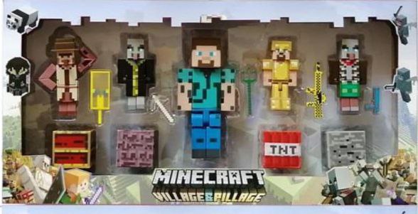 ست فیگور ماینکرفت – Village & Pillage در 4 مدل مختلف