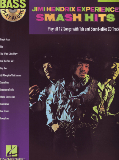 Bass Play-Along Volume 10 - Jimi Hendrix Smash Hits