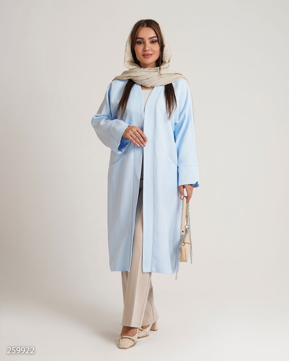 مانتو مدل بفرین کد 5002599