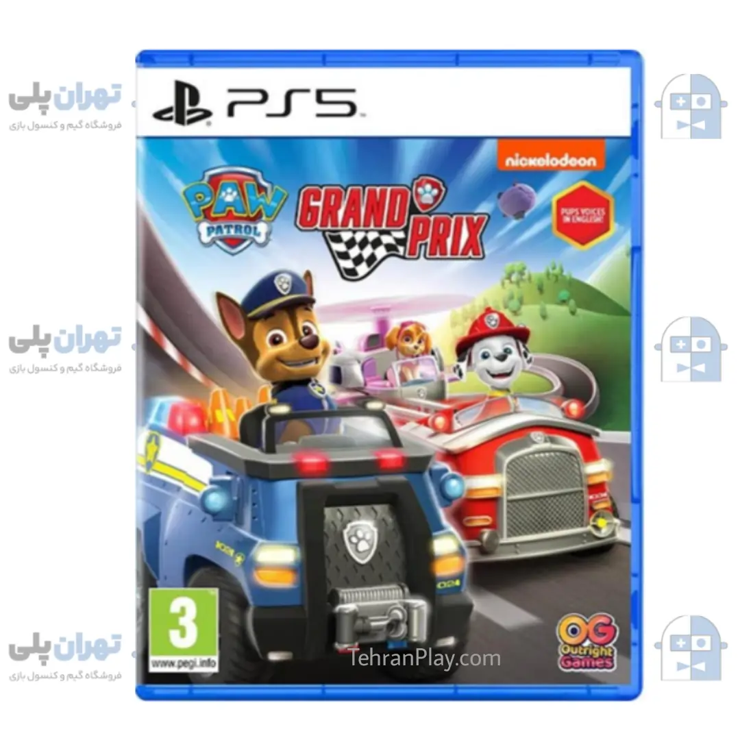 بازی PAW Patrol Grand Prix برای PS5