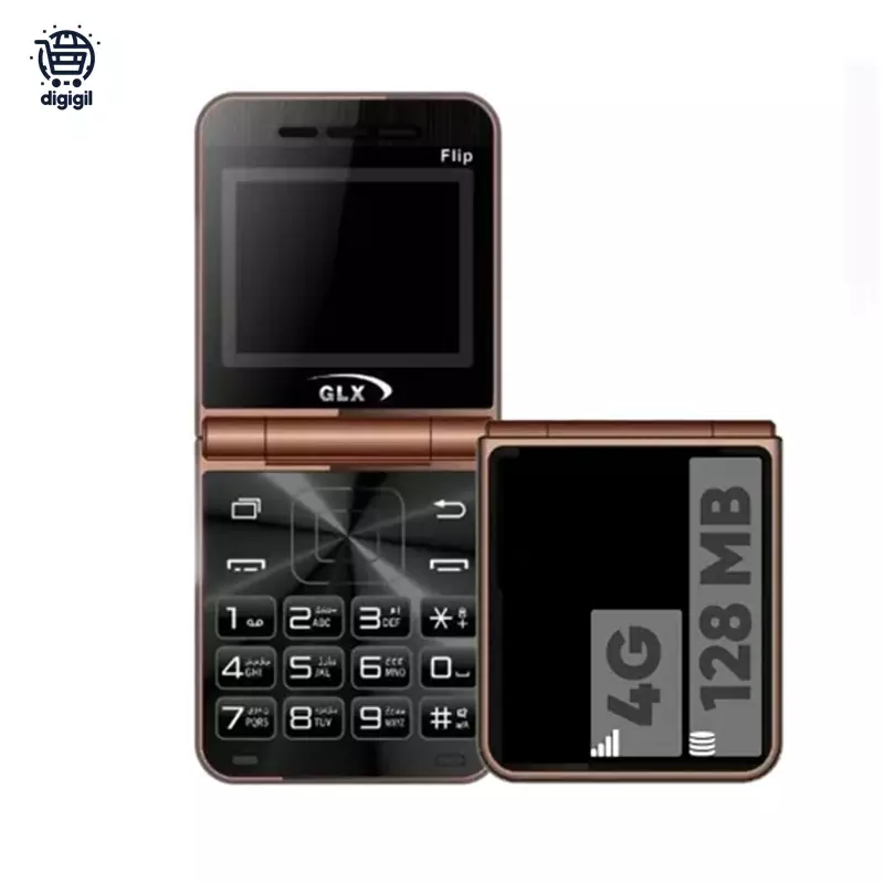 گوشی موبایل جی ال ایکس مدل Classic Flip 4G دو سیم کارت