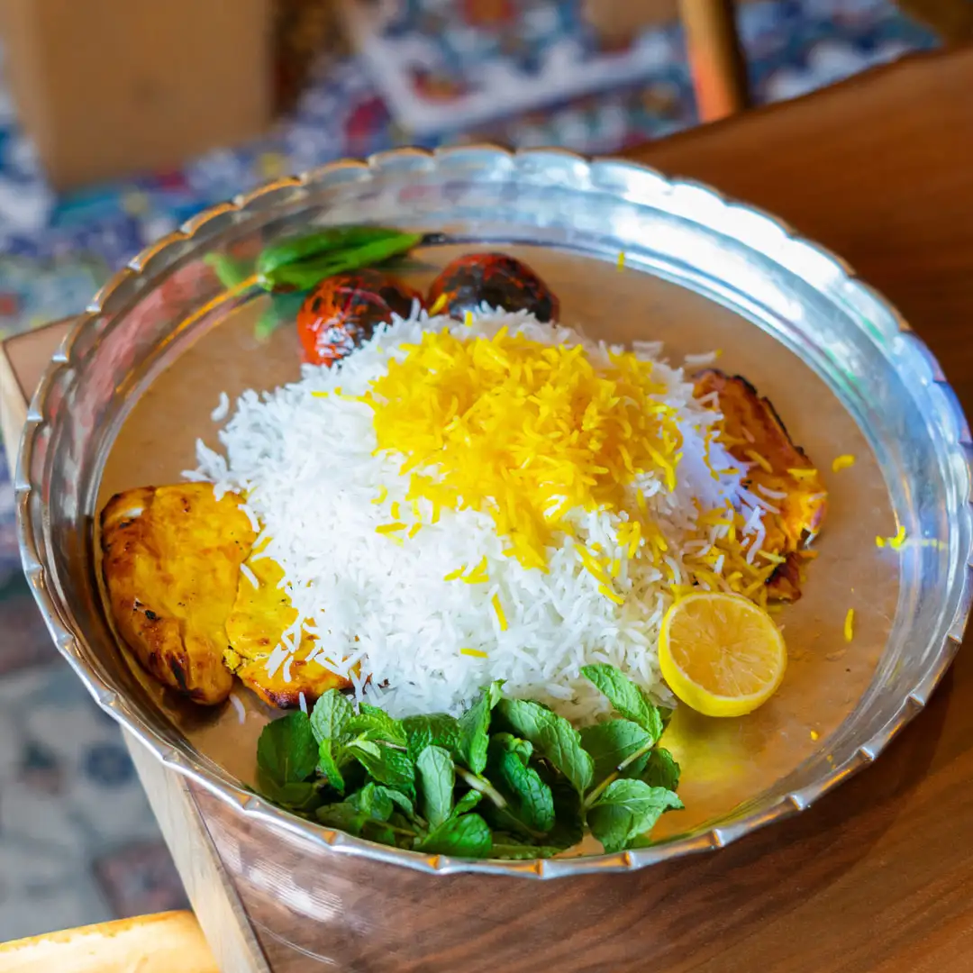 چلو جوجه کباب ویژه چاپاری