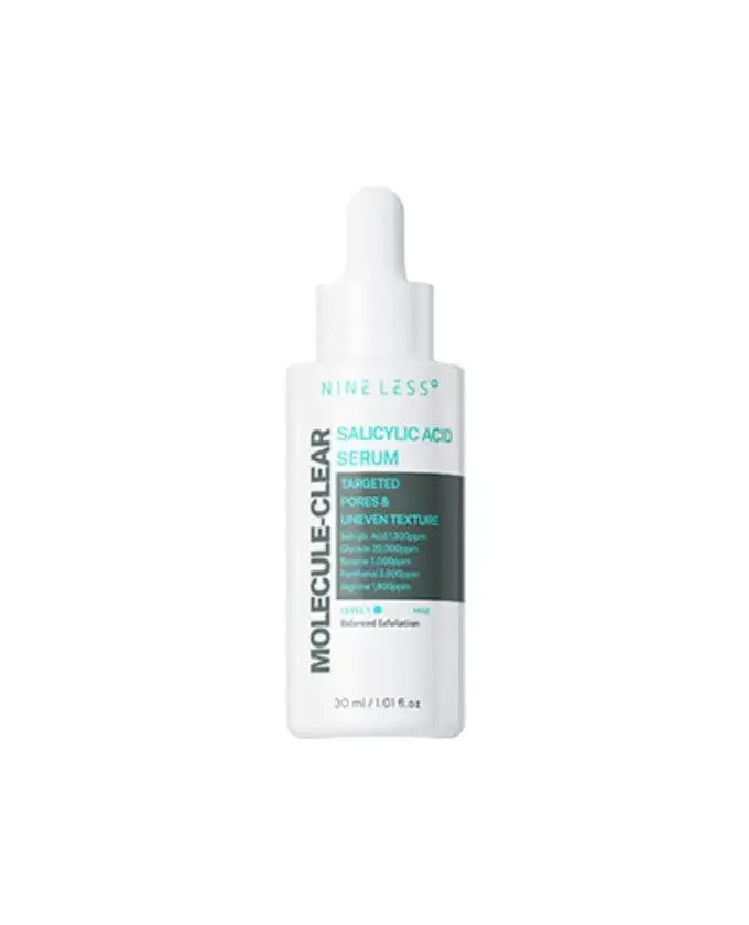 سرم اسید سالیسیلیک مولکول کلیر ناینلس NINELESS -MOLECULE-CLEAR (Salicylic Acid) Serum 1.01 oz 30ml