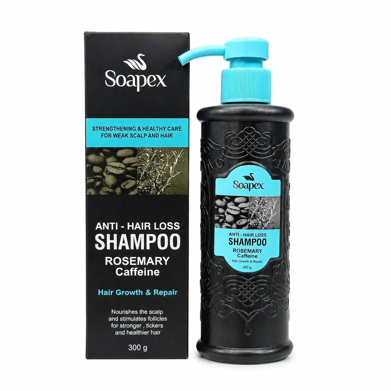 شامپو کافئین سوپکس 300میل Soapex