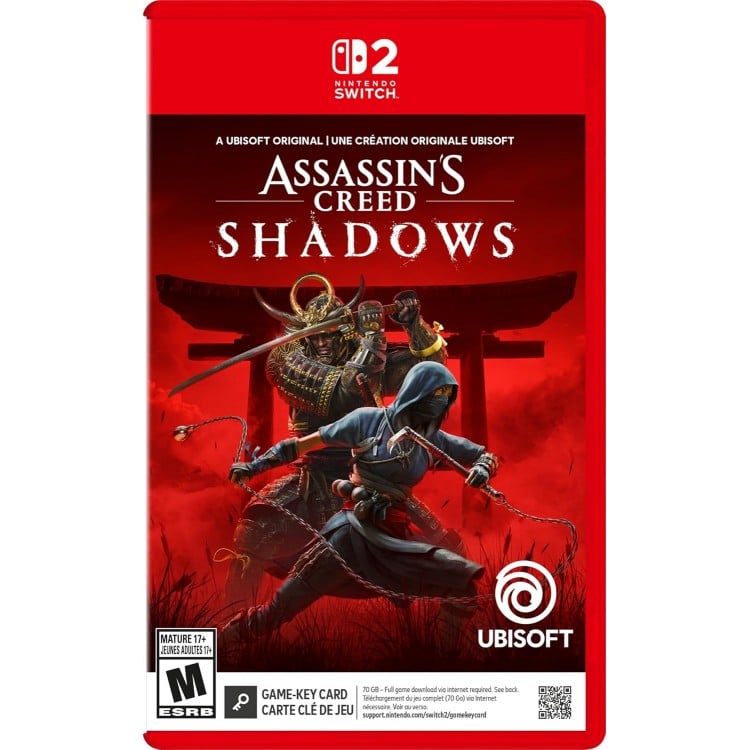 کارت بازی Assassin's Creed Shadows برای نینتندو سوییچ 2