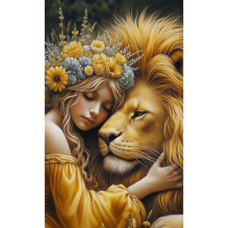 تابلو نقاشی الماسی بزرگسال کد 0254