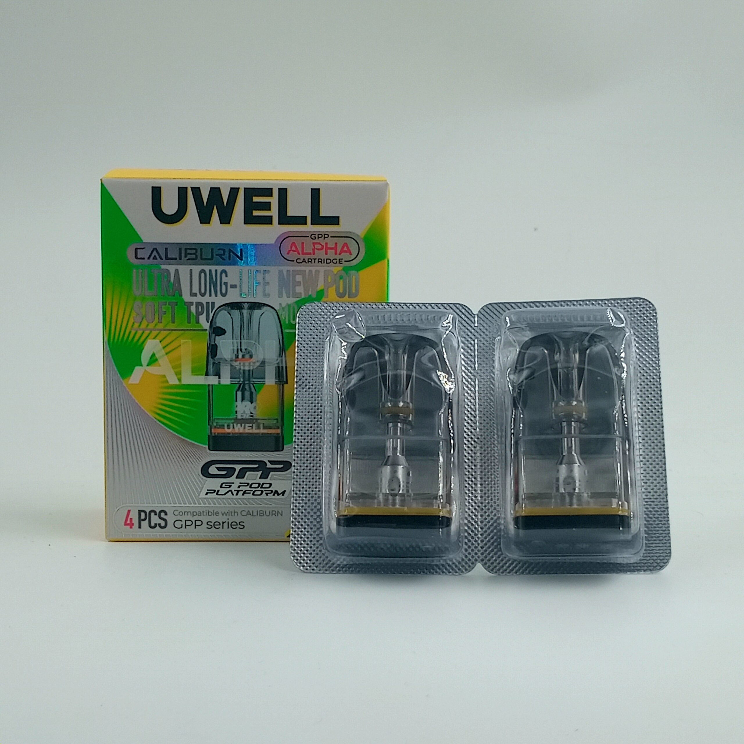 کارتریج یوول کالیبرن جی پی پی آلفا 3 میلی لیتر | UWELL CALIBURN GPP ALPHA CARTRIDGE 3ML