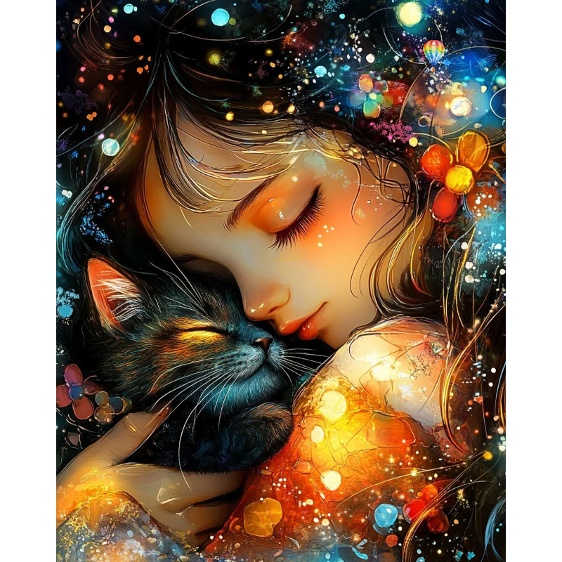 تابلو نقاشی الماسی بزرگسال کد 0239