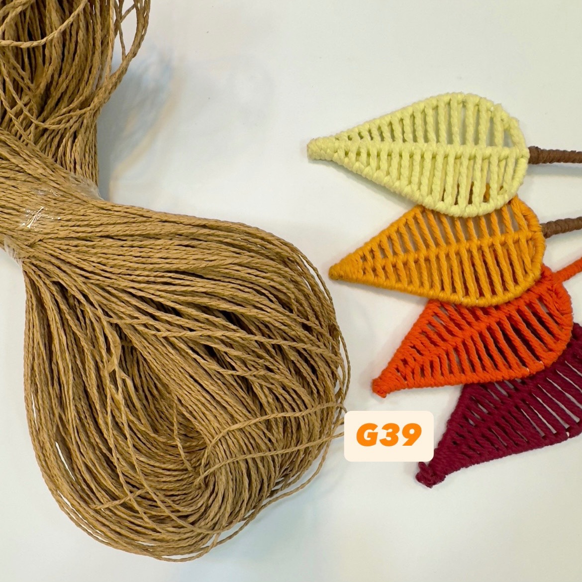 نخ رافیا تابیده G39