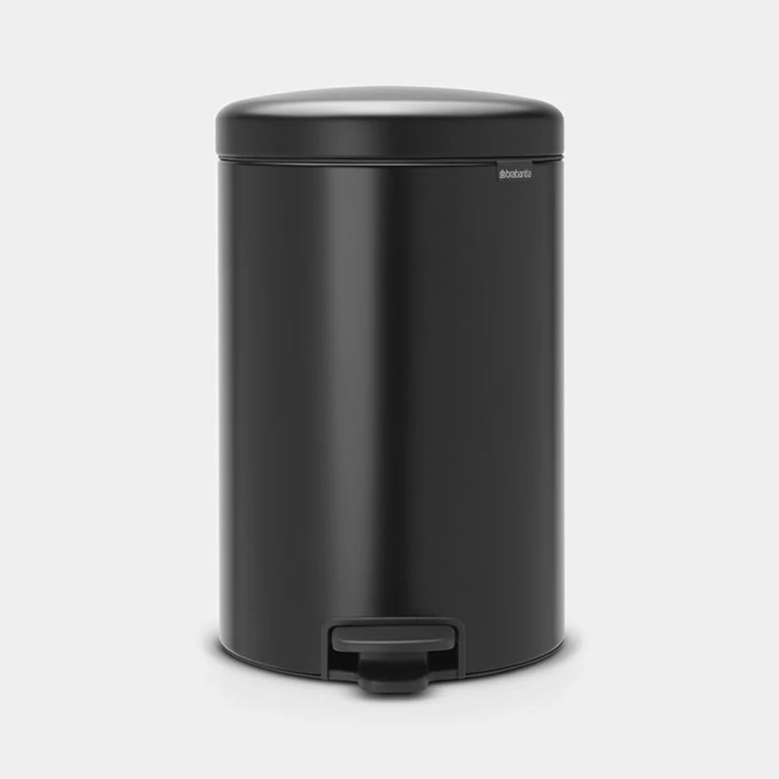 سطل زباله 20 لیتر مشکی مات برابانتیا | Brabantia NEWICON PEDAL BIN