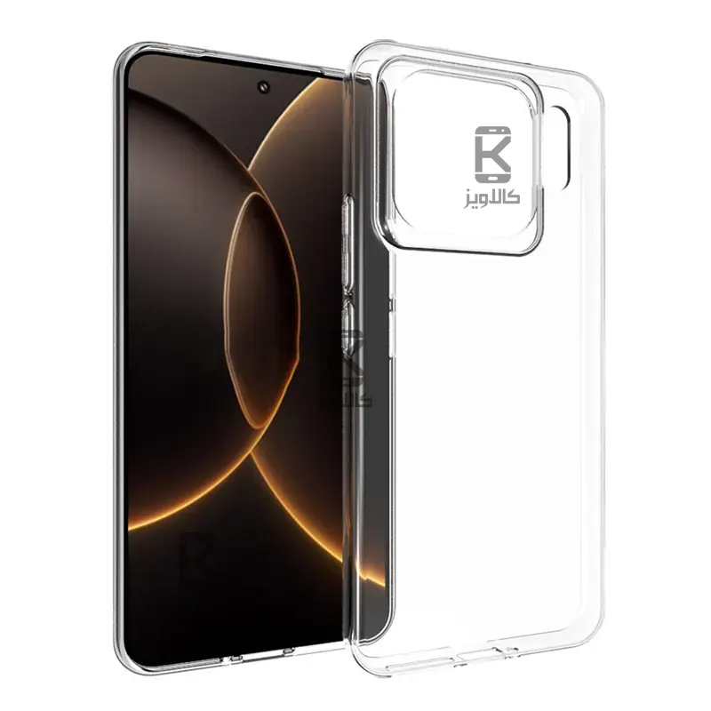 کاور ژله ای شفاف محافظ لنز دار Xiaomi 15s Pro