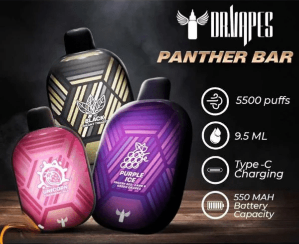 پاد یکبارمصرف نیکوتین 20 میلی گرم (تعداد پاف 5500) دکتر ویپ