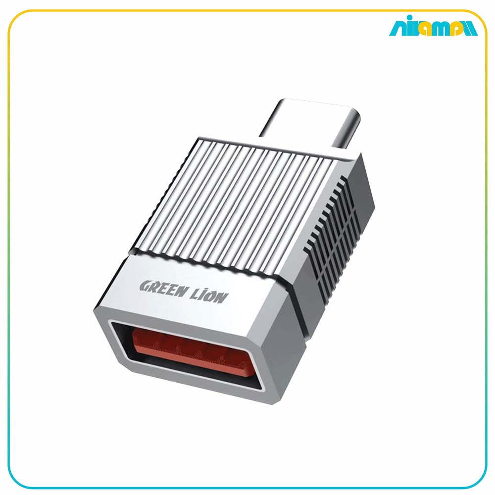 مبدل  USB A به USB C گرین لاین مدل GN2N1OTCTAGY
