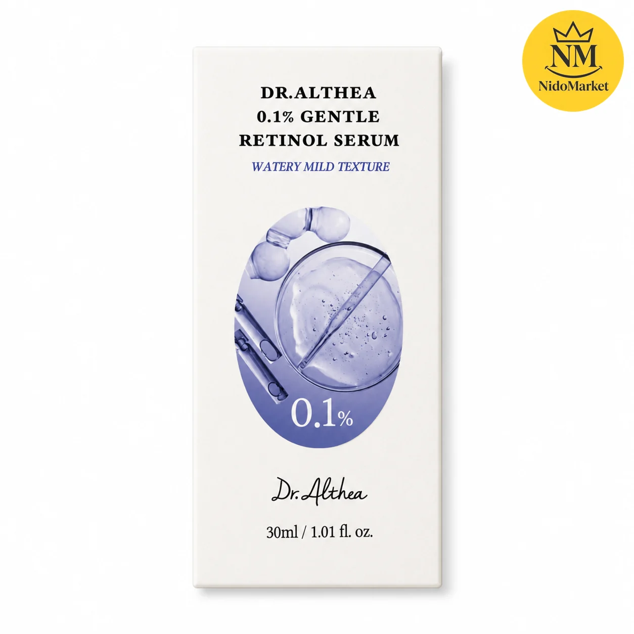 سرم رتینول 0.1 درصد دکتر آلتیا Gentle Retinol Serum - 30 میلی لیتر