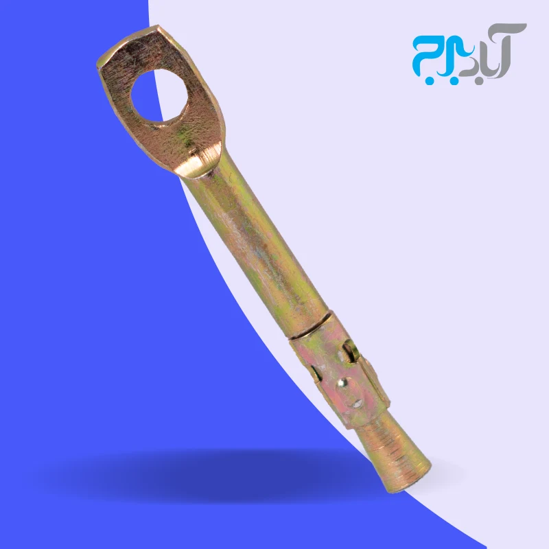 بولت سقفی برای آویز سیمی(مهار چکشی) M 6*60mm کی پلاس- بسته 100 تایی