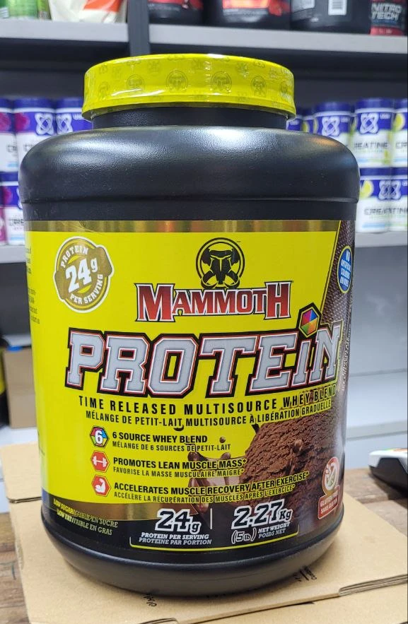 وی ترکیبی ماموت ۲۲۷۰گرمی Mammote protein