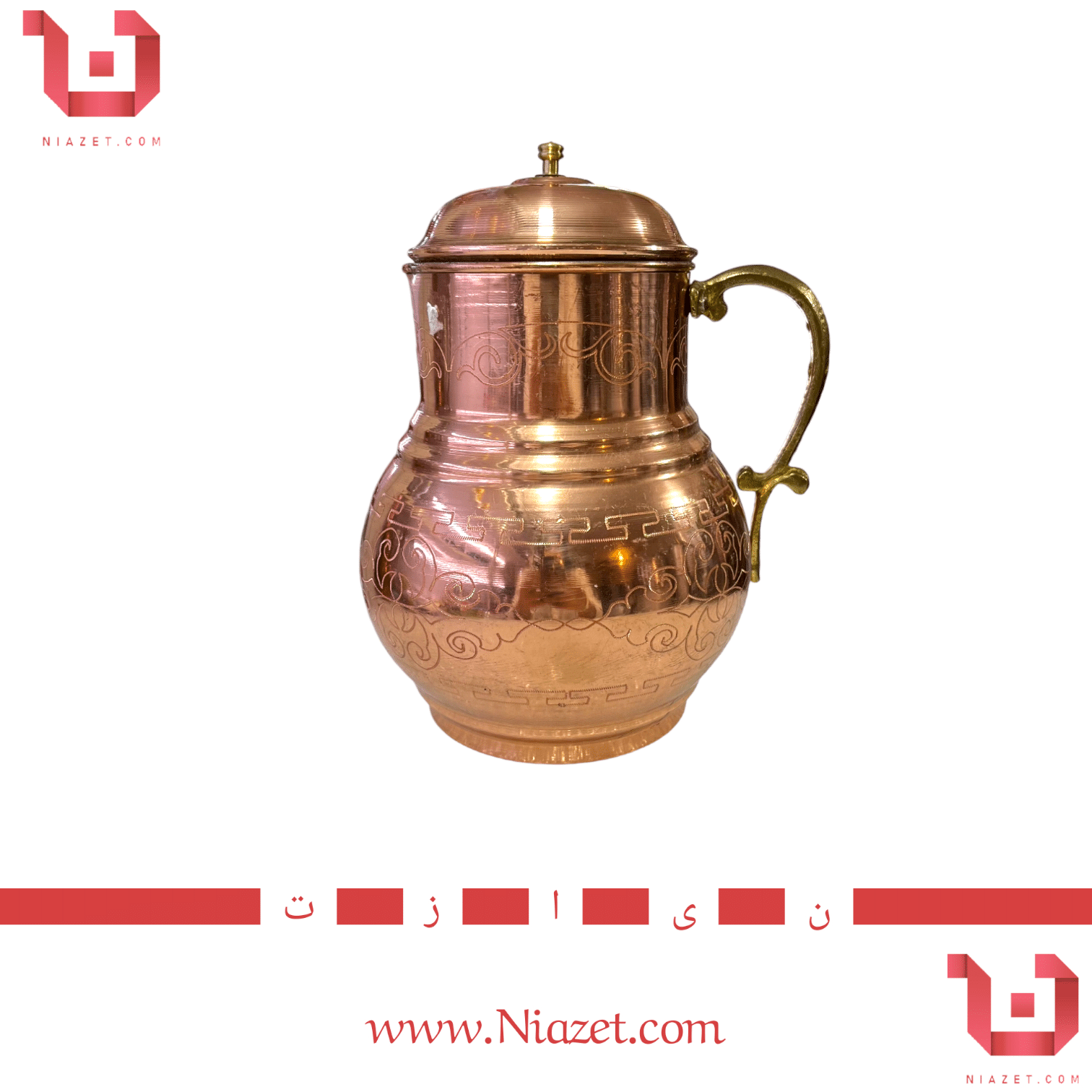 پارچ مسی لیزری